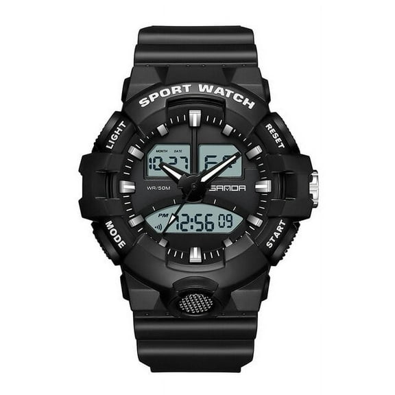 EXPLOJOY Men's Luxury Military Sport Watch – Waterproof Quartz Wristwatch for Outdoor & Casual Wear