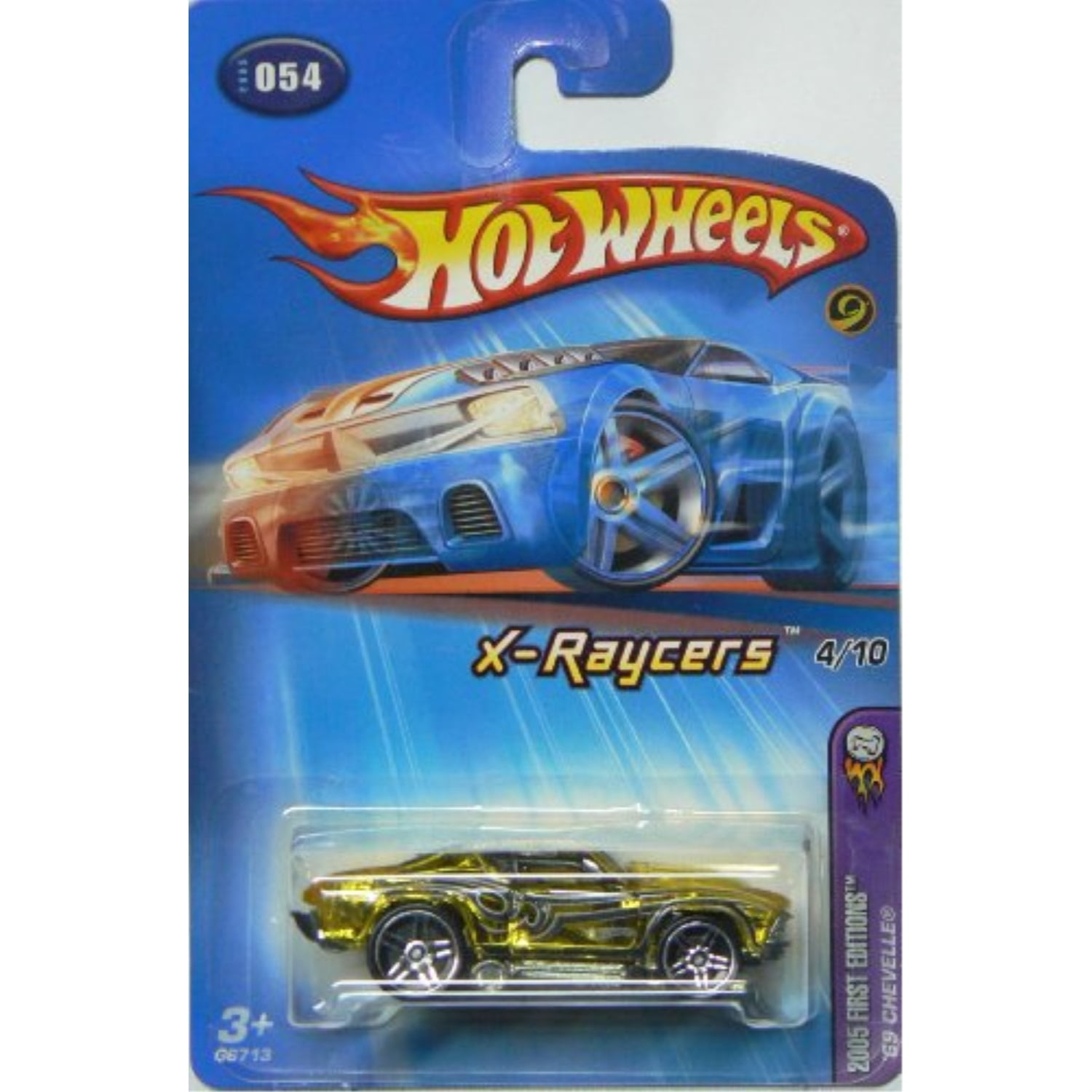 hot wheels 69 chevelle x raycers