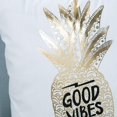 thumbnail image 3 of CNKOO Linen Purity 11 Styles Super Soft Comfortable Pineapple Love Letters Bronzing Pillowcases Pillow, 3 of 6