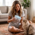 thumbnail image 7 of Silicone Pet Food Storage Container With Lid, Mini Airtight Wet Dog Cat Food Keeper, Microwave Freezer Safe Reusable Can Cover For Leftovers Treats Snacks, Portable Pet Feeding Storage Accessory, 7 of 7
