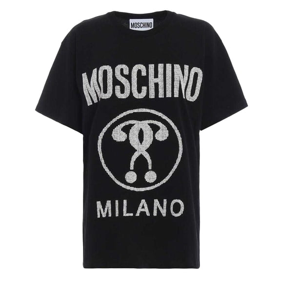Moschino Mens Question Mark Logo T-Shirt