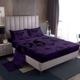 thumbnail image 1 of Erosebridal Magic Dragon Sheet Set Twin, Boho Damask Bedding Sets Twin Size, Mandala Flower Decor 3 Pieces, 1 of 7