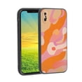 thumbnail image 1 of Compatible with iPhone X Phone Case, Abstract-Retro-Hippie-59 Case Silicone Protective for Teen Girl Boy Case for iPhone X, 1 of 1