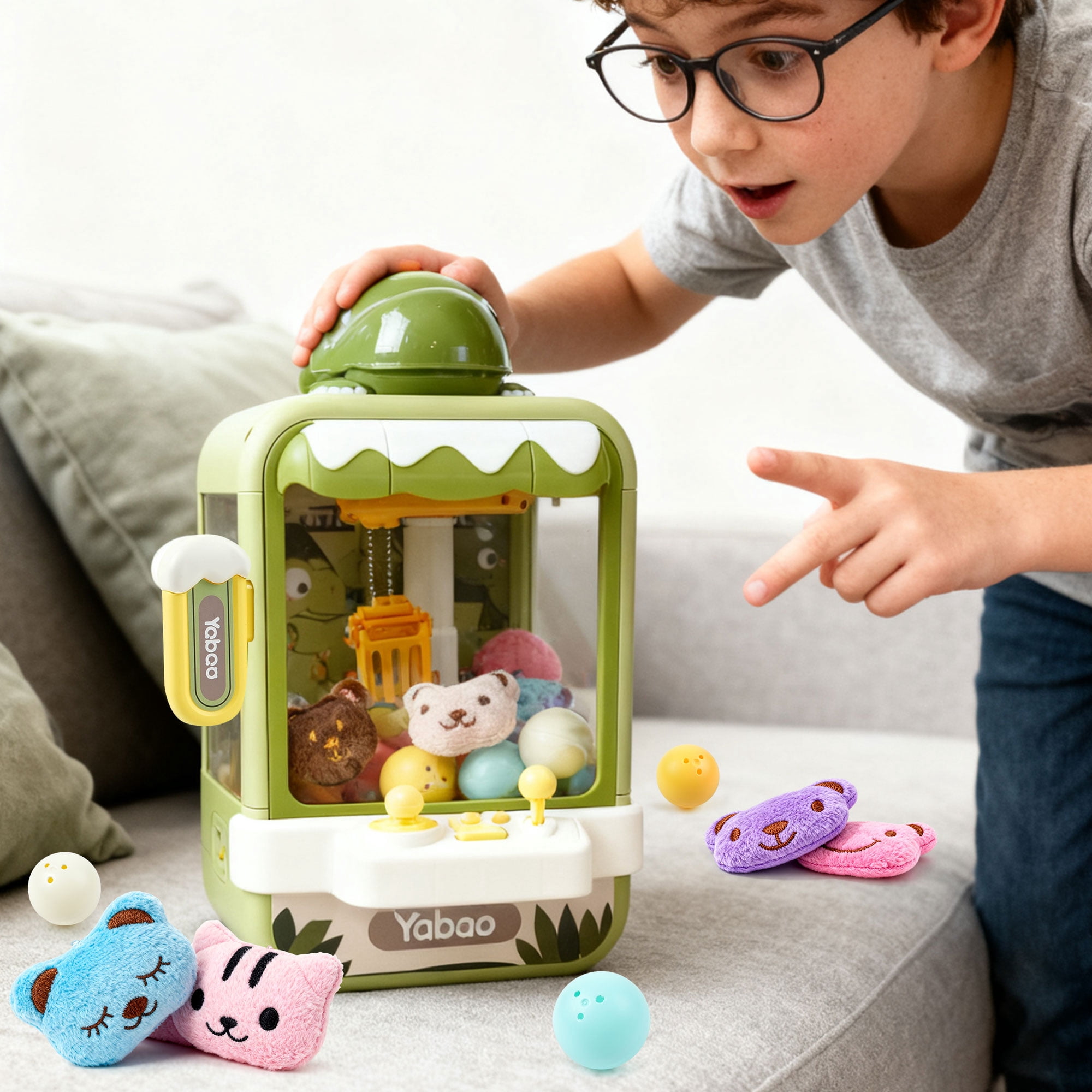 バラ売り可 DREAD AT THE CONTROLS セット COJIE JBeeCtrl Claw Machine for Kids Mini Vending Machine Dinosaur Toys