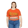 thumbnail image 4 of Amputee Humor TShirt “Extra assembly required V2” Crew Neck, 4 of 5