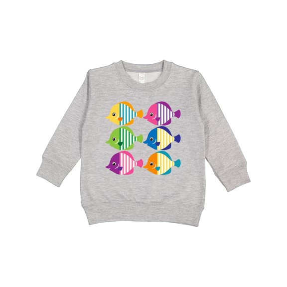 Inktastic Tropical Fish Lover Toddler Sweatshirt