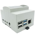 thumbnail image 1 of Estuche protector ABS blanco para Raspberry Pi 4 Modelo B, 1 of 7