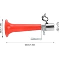 thumbnail image 3 of Universal Turkish Whistle Horn,12v 24v Air Horns For Trucks 180db Red Horn Purpose 12v/24v Caravan Pressure Cars Suvs Motorcycles Turkish Whistle Horn, 3 of 4