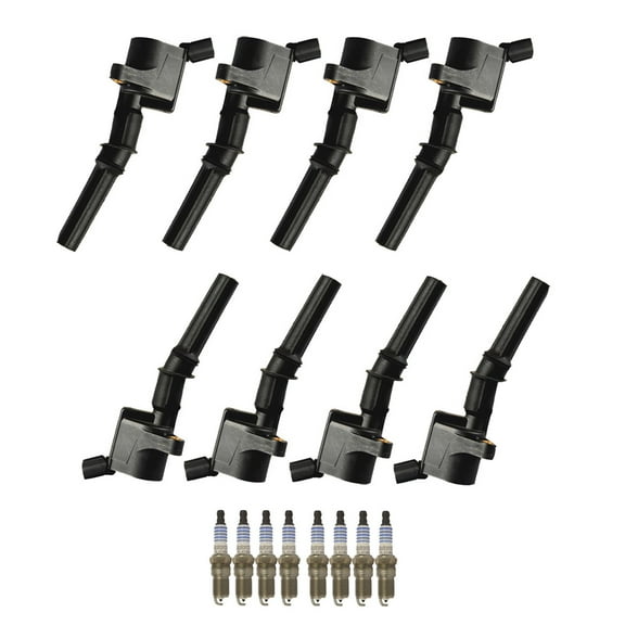 ISA Ignition Coil and Motorcraft Spark Plug Compatible with Ford F150 Expedition 5.4L V8 FD503 Fits select: 2002-2004 FORD EXPEDITION EDDIE BAUER, 2000-2001 FORD EXPEDITION XLT