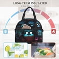 thumbnail image 4 of Lsque Five Nights At Freddy'S Pattern Lunch Bag ,Insulated Lunch Box, Small Leakproof Cooler Food Lunch Containers Reusable High Capacity Lunch Tote Bags, 4 of 7