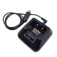 thumbnail image 2 of Reemplazo del cargador de batería USB UV5R para Baofeng UV-5R UV-5RE DM-5R Walkie Talkie de radio bidireccional portátil Eigraketly  TX0948-00, 2 of 2