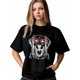 thumbnail image 1 of Women's T-Shirt,Short Sleeve Tee Shirts Casual Tops Dog with Glasses Crewneck T Shirt for Women, 1 of 8