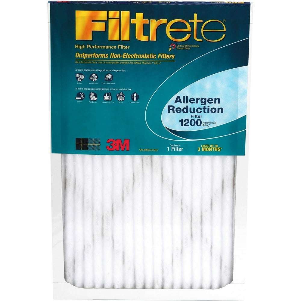 Filtrete 1200 Allergen Reduction Air and Furnace Filter, Available in