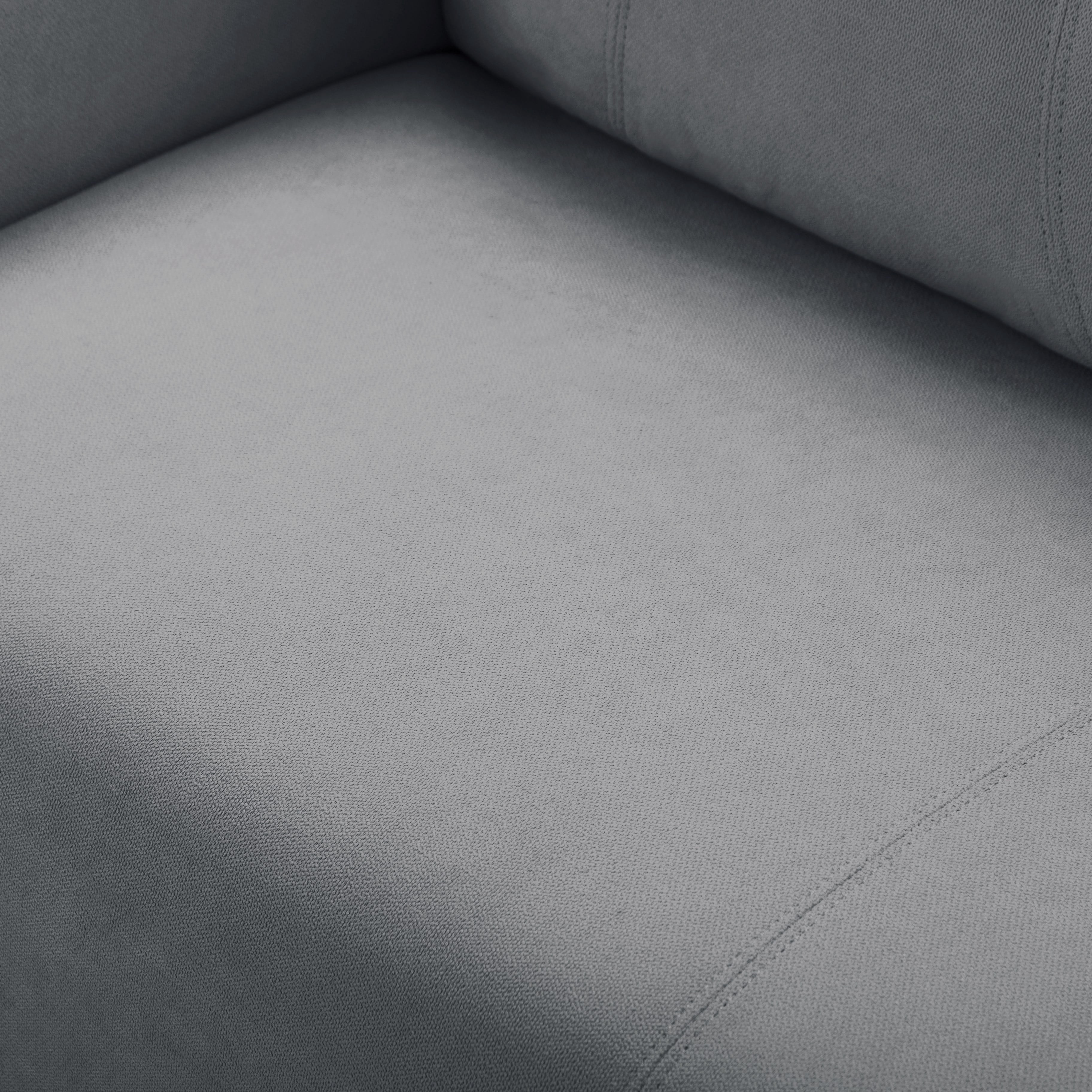 BSHTI 50.79" Loveseat Couch with Solid Wood & Iron Frame, Removable Back Cushions, Tapered Wood Legs, 6 Colors,Dark Grey