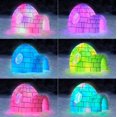 thumbnail image 3 of Iglú inflable The Bradford Exchange de 8 pies con Disco Lightshow, 3 of 5
