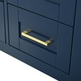 thumbnail image 5 of 36'' Bathroom Vanity with Sink, Freestanding Bathroom Cabinet with 4 Drawers and Soft-closing Hinge, Modern Bathroom Vanity with Wood Frame, Painted Finish, 5 of 9
