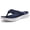 Navy, variant on Sports Flip Flops for Women Men Soft Recovery Thong Sandals Summer Beach Shoes, Black