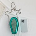 thumbnail image 4 of Bolsa cruzado con forma de ataúd, elegante monedero con diamantes de imitación para mujer, para fiesta (verde) JShteea Para Estrenar, 4 of 9