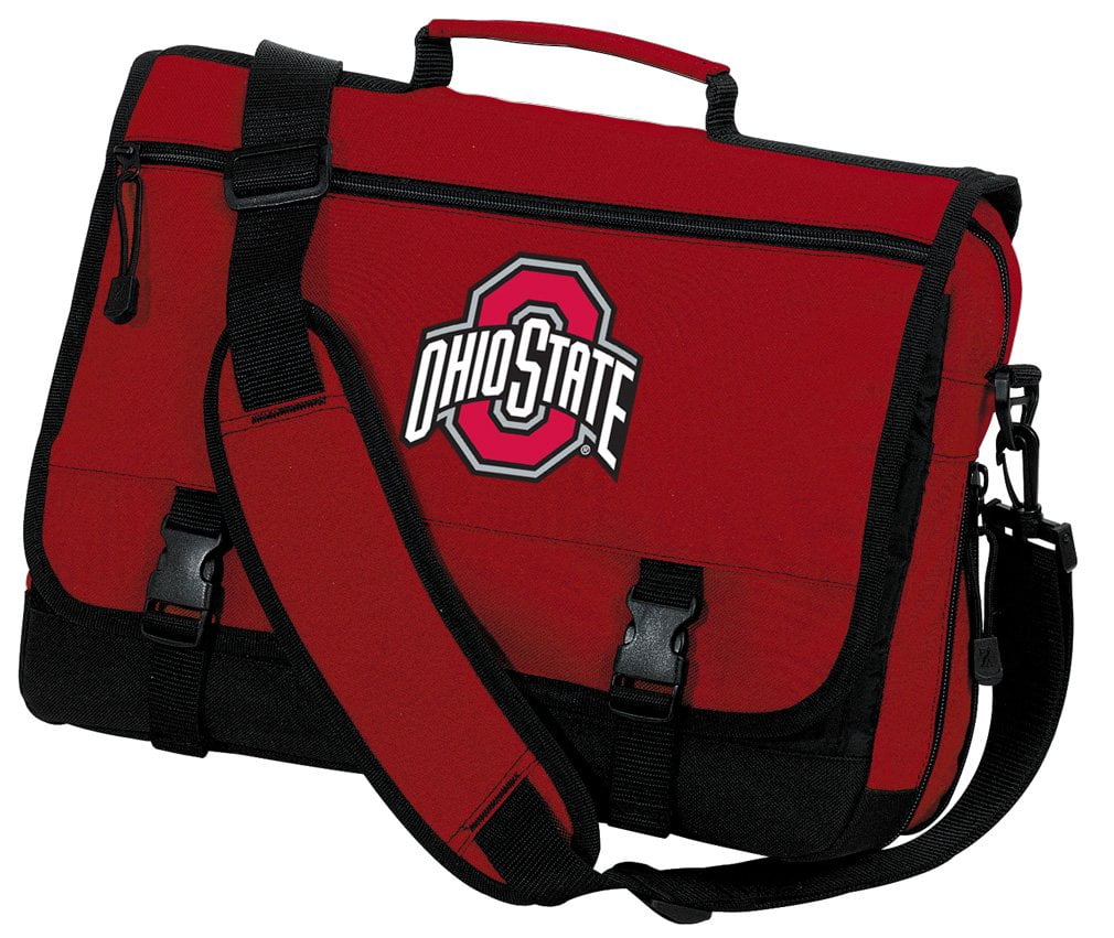 Broad Bay OSU Buckeyes Laptop Bag Ohio State Messenger Bag or Computer Bag