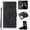 Black, variant on Case for iPhone 13 2021, 2-in-1 Magnetic Detachable Wallet Folio Vegan PU Leather Protective Card/Cash Slot Folding Stand Cover with Hand Rope for iPhone 13 5G 6.1" 2021, Darkblue