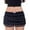 Black, variant on TSADFHJI Wide Leg Pants Women Jeans Stretch Women Lace Mini Skirt Low Rise Micro Skirt Asymmetrical Ruffle Hem Flared Lingerie Short Pettipants L Black