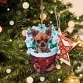 thumbnail image 2 of 1pc Christmas Acrylic Christmas Stockings For Dogs Decorations Christmas Tree Decorations Crafts Hanging Decorations, 2 of 9