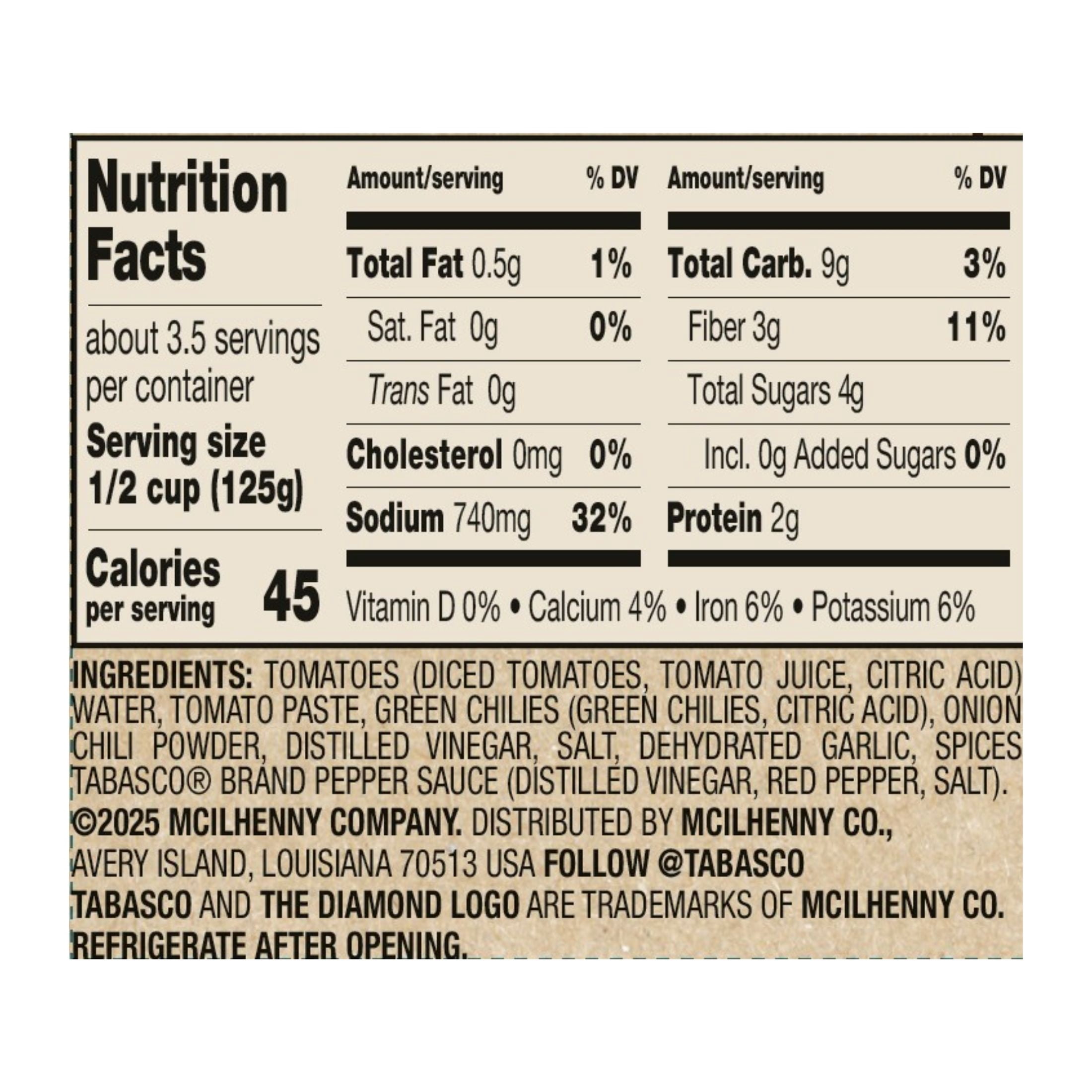 (2 pack) Tabasco Homestyle Chili Starter, 16 oz, Fish-Free, Gluten-Free