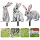 thumbnail image 3 of 3 uds conejito de Pascua al aire libre jardín estaca conejo césped signo para primavera Pascua vacaciones decoración TUNC Sencillez, 3 of 5