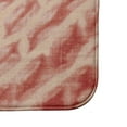 thumbnail image 3 of Simply Daisy 24" x 17" Plush Microfiber Orange Shibori Stripe Bath Mat, 3 of 3