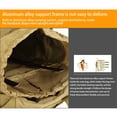 thumbnail image 3 of Soidarity para deportes al aire libre Bolsa grande impermeable Multi bolsillo Hombros Mochilas ajustables de gran capacidad Supervivencia Mochilas de mochilero Camuflaje gris Soidarity OD023066-03, 3 of 6