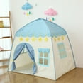 thumbnail image 4 of Vacemry Under $5 Children Play Tent, Flower House Princess Castle, Indoor Outdoor Playhouse for Kids, Portable Fabric Hideaway with Storage Bag, 4 of 6