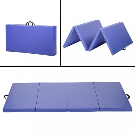 4 X8 X2 Thick Folding Panel Gymnastics Mat Gym Fitness Exercise