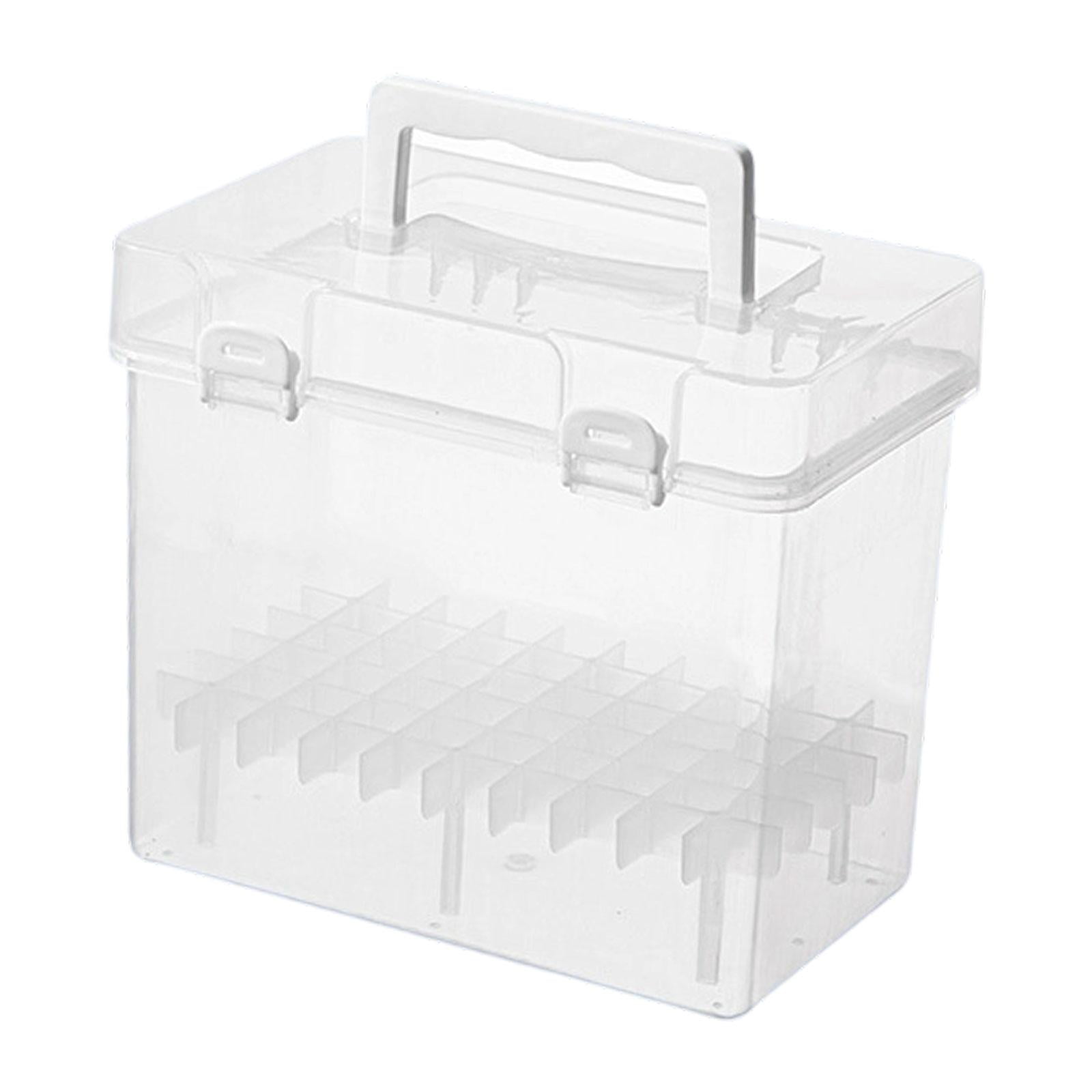 Marker Organizer Holder Storage Container Clear PP Material for Art Supplies Home Office Travel