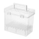 thumbnail image 2 of Estuche organizador de marcadores con asa, contenedor de almacenamiento impermeable. 60 ranuras, 2 of 9