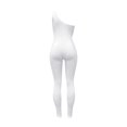 thumbnail image 2 of Aayomet Plus Size Jumpsuits For Women Sleeveless Jumpsuit Sports One-shoulder Summer Women's -lifting Women's Jumpsuit,White L, 2 of 3