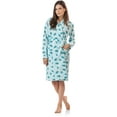 thumbnail image 1 of Casual Nights Women's Floral Print Quilted Bathrobe, 1 of 2