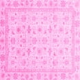 thumbnail image 1 of Ahgly Company Indoor Square Oriental Pink Modern Area Rugs, 8' Square, 1 of 4