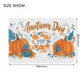 thumbnail image 4 of Yayeee Bath Rugs for Bathroom Floor Non Slip Non Skid Set of 2 Soft Absorbent Big Pumpkins Machine Washable Mat, 4 of 5