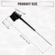 thumbnail image 4 of Dual Comb Eyebrow Brushes, Eyelash Comb Eyebrow Brush for Women, Eyelash Eyebrow Travel Makeup Tool, Black 8.15" Length, 4 of 7