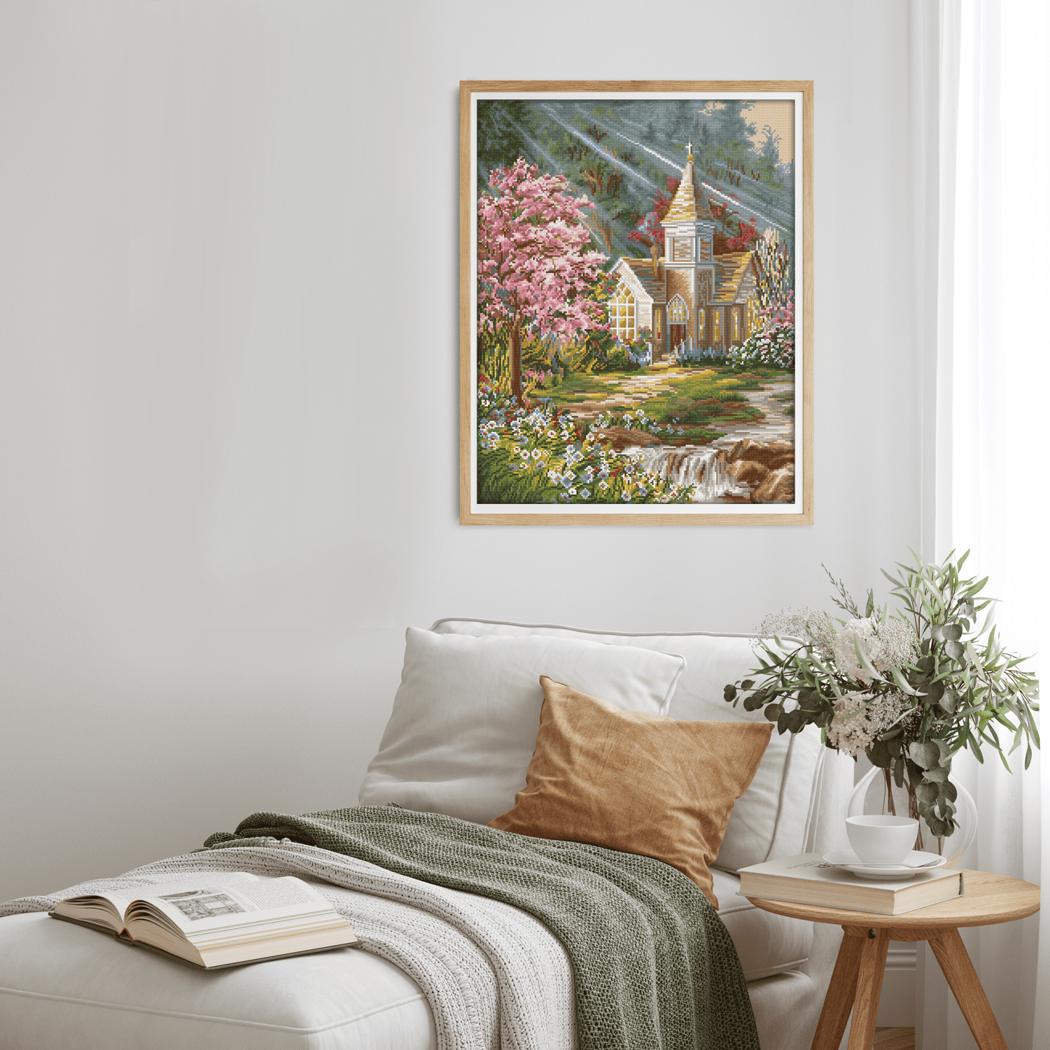 Diamond Dotz Be Still Spring Diamond Painting Kits for Adults - Diamond Art Kits a Relaxing Creative Craft Kit with Dotz Gems 28x22