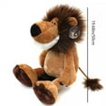 thumbnail image 6 of Jungle Lion Plush Toy Doll Soft Plush Stuffed Animal Doll Soft Lion Doll Children's Party Decoration Christmas Birthday Cool Gift for Kids Girls Boys, 6 of 12