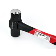 Hyper Tough 4 lb Small Sledge Hammer, Double Injected Fiberglass Handle with Comfort Grip