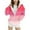 Pink, variant on Krdevn Girls Hooded Jacket Zip Up Outerwear Casual Pullover Sweatshirt for Teen Youth Lightweight Spring Fall Coat,8-9 Years