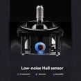 thumbnail image 4 of 2 Pcs AG02 Gyroscopes Hall CNC à Deux Sens Réglables Joystick Hall en Métal pour Télécommande TX16S MKII/TX15/Boxeur Rouge, 4 of 6