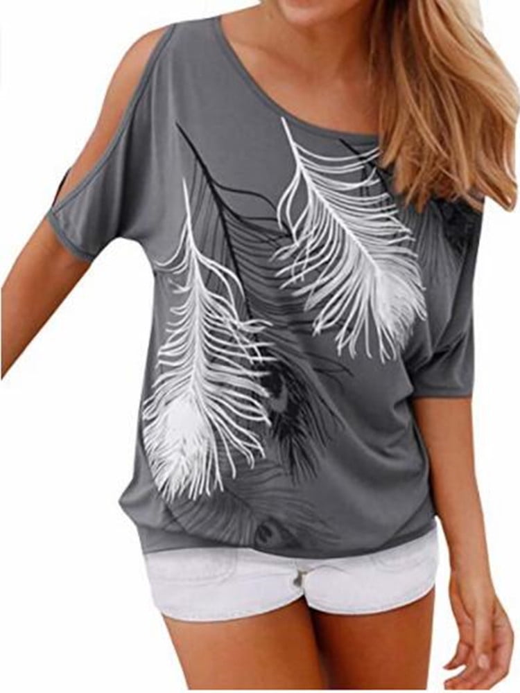 cold shoulder t shirt uk