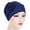 Blue, variant on MESSUEN Head Turbans for Women Brimless Caps for Women Brimless Hats for Women Head Scarf for Women's Head Wraps No Brim Hats for Women Turbans for Women Fashion Watermelon Red One Size