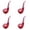 Red 4PCS, variant on Squeaky Dog Toys For Large Dogs PipeToy Giggles Dog Toy Giggle Puff Stick Toys With A Set Stuffed Dog Toys Interactive For Small Medium Large Dogs