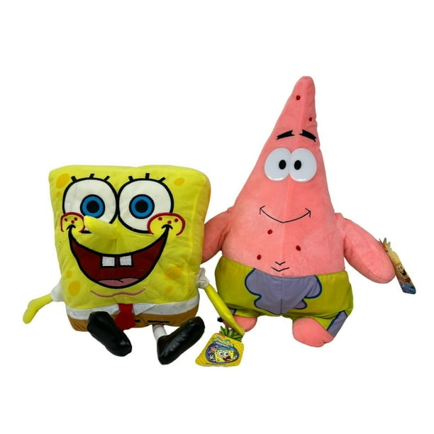 spongebob and patrick plush