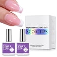 thumbnail image 1 of Set de gel y capa superior Builder btartboxnails XCOATTIPS French, 1 of 7