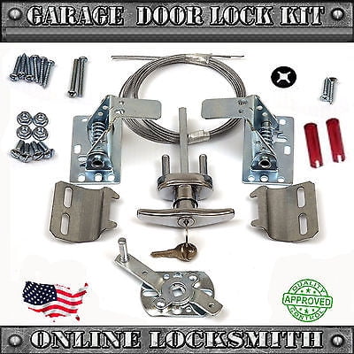 19++ Garage door lock t handle assembly no keys information